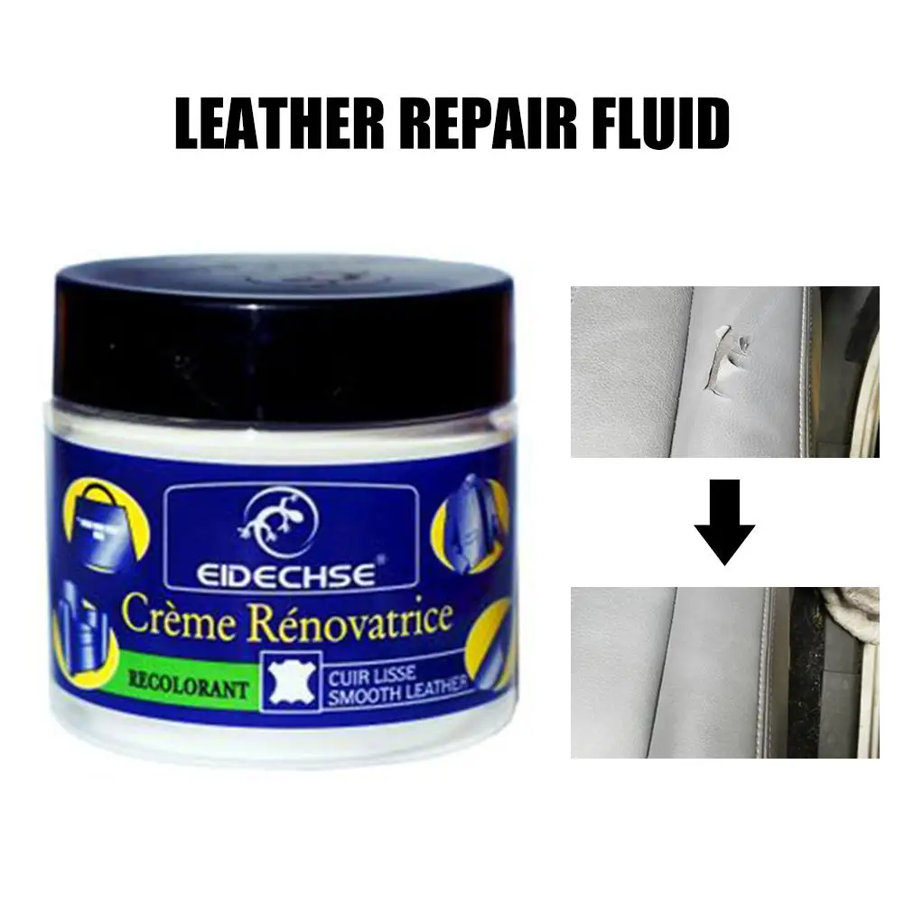 16Pc Leather Vinyl Mend Restoration Tool Car Seat Sofa Coat Scratch Cracks Rip 