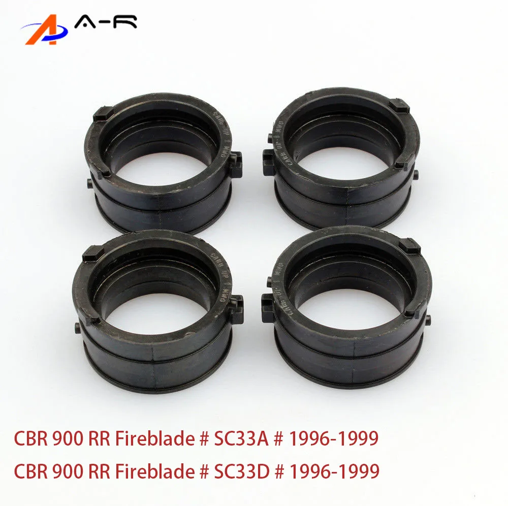 4 шт. изолятор для впускной трубы карбюратора Honda CBR900RR CBR 900 900RR CBR900 RR 1993 1999 1994