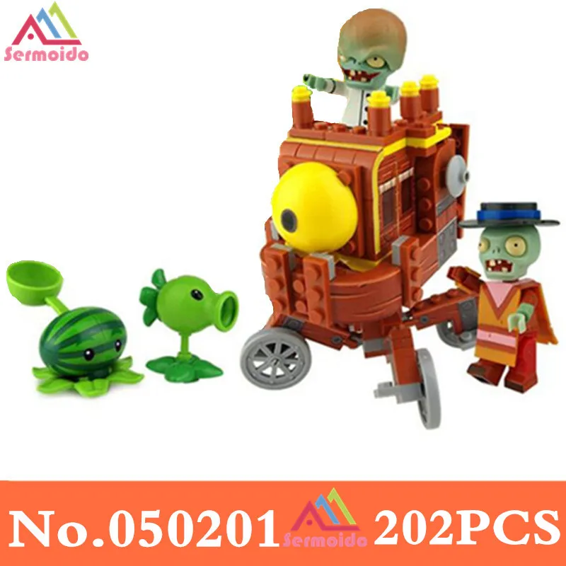 

Plants Vs Zombies Garden Maze Struck Game Action Toy & Figures Anime Figure Building Blocks Bricks Toys Educational Toys DBP165