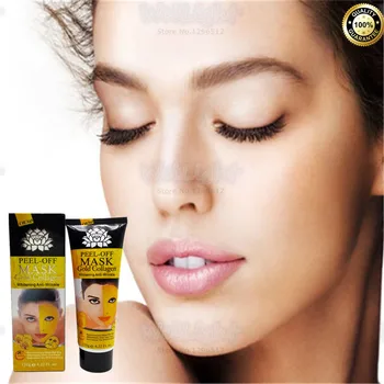 

100% Original 24K GOLD High-quality Face Pack Scars Acne Control Pearl/Lavender/Mint/Chamomile/Grape seed/ Hydra Collagen 120g