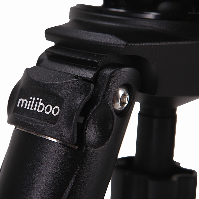 Miliboo MTT702A портативный алюминиевый штатив для профессиональная видеокамера/видео/цифровая камера/DSLR штатив Стенд, с гидравлическим шаром