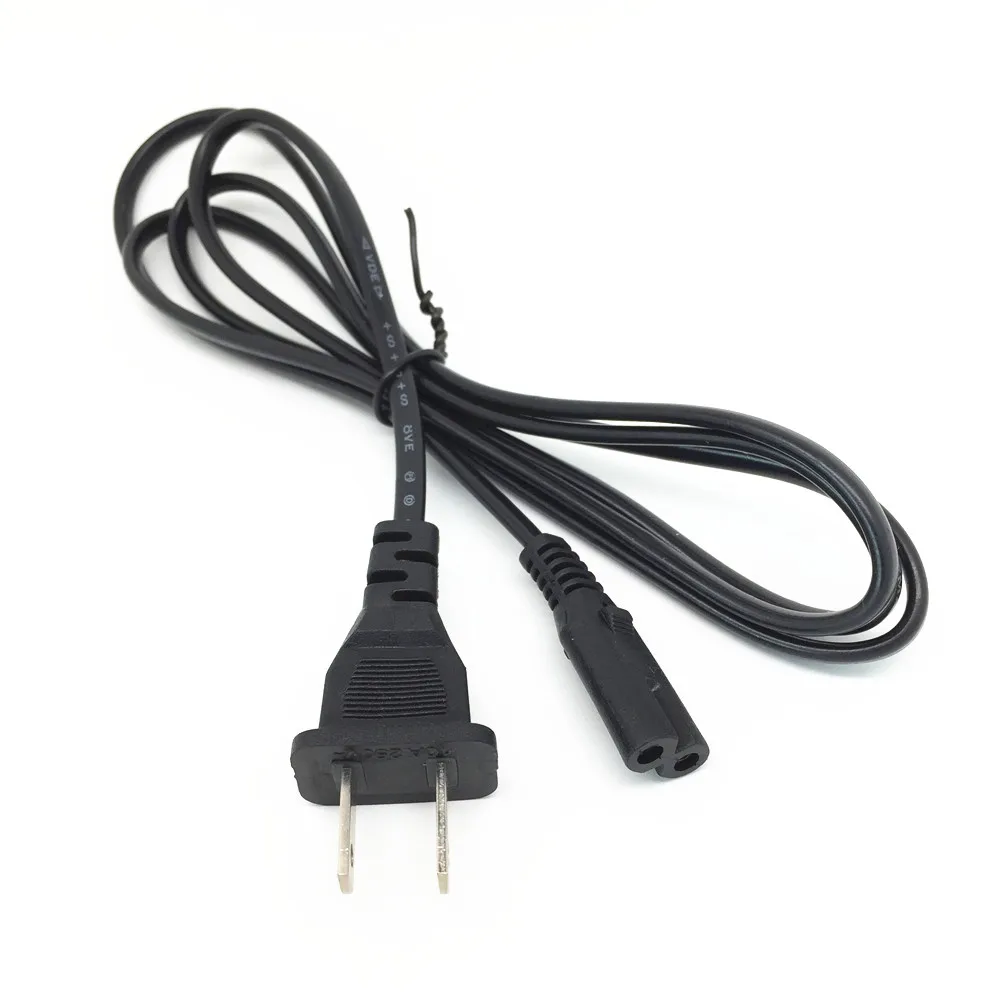 US/EU Plug 2-зубец Мощность шнур питания кабель для Canon PIXMA MG3222/3220/3122/3120/2220/2120 принтер - Цвет: US PLUG