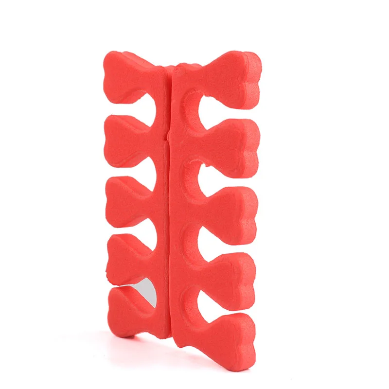 Soft Foam Sponge Toe Separators 100Pcs Popular Finger Separator Dividers Nail Art Manicure Pedicure Nail Gel Tools #3374