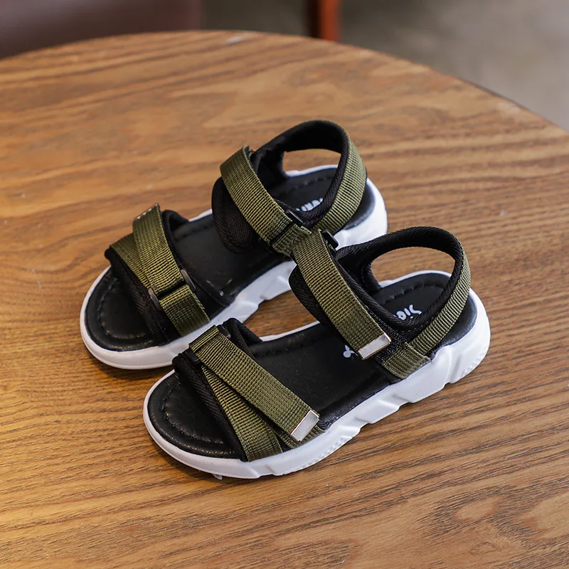 

AFDSWG summer kids black kids beach shoes red sandal princess green sandals for boy kids girls sport sandals little kids shoes