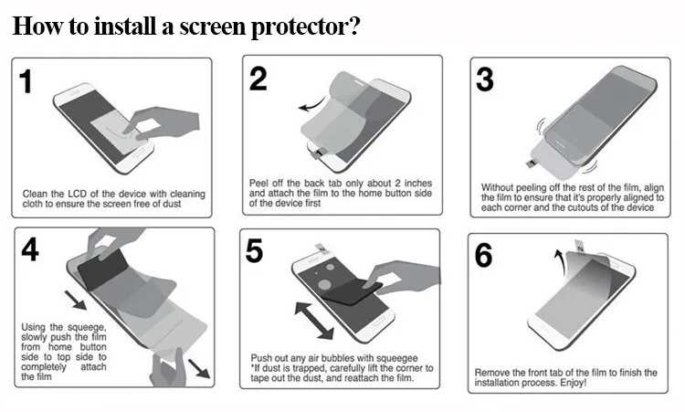 how to install the screen protector