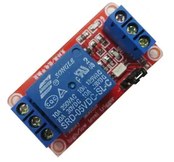 

5 PCS One 1 Channel 5V Relay Module Board Shield with Optocoupler Support High and Low Level Trigger for Arduino