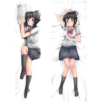 

Amellor Japanese Anime pillow cover your name Life- sized Dakimakura Case pillow covers sexy girl Body Hugging Pillow Case gifts