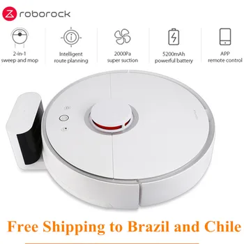 

Roborock S50 11 MI Smart Robot Vacuum Cleaner 2 for Home Automatic Sweeping Dust Sterilize APP Smart Planned Washing Mopping