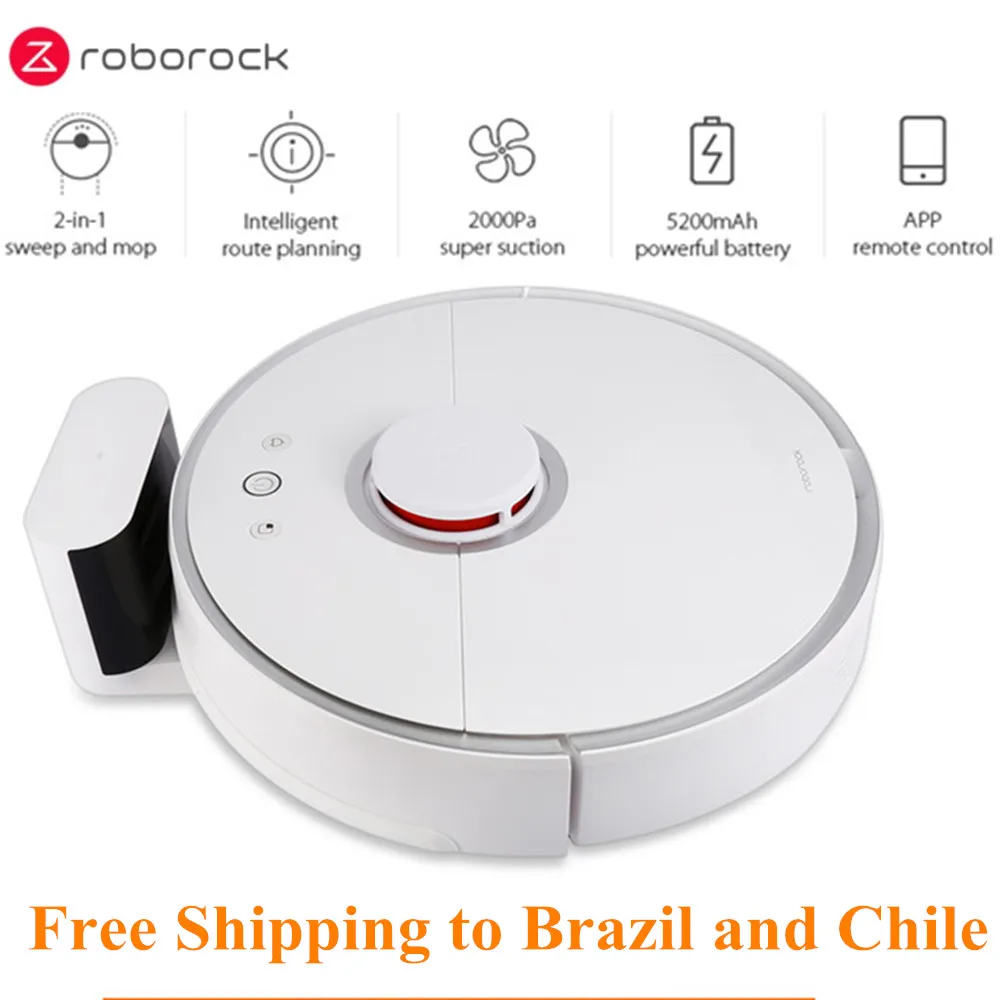 Roborock S50 Xiaomi MI Smart Robot Vacuum Cleaner 2 for Home Automatic