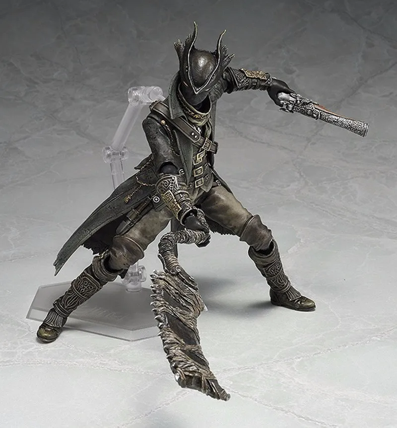 Новое поступление Bloodborne игры рисунок Hunter Figma 367 ПВХ фигурку Модель Коллекция игрушки куклы Подарки 15 см