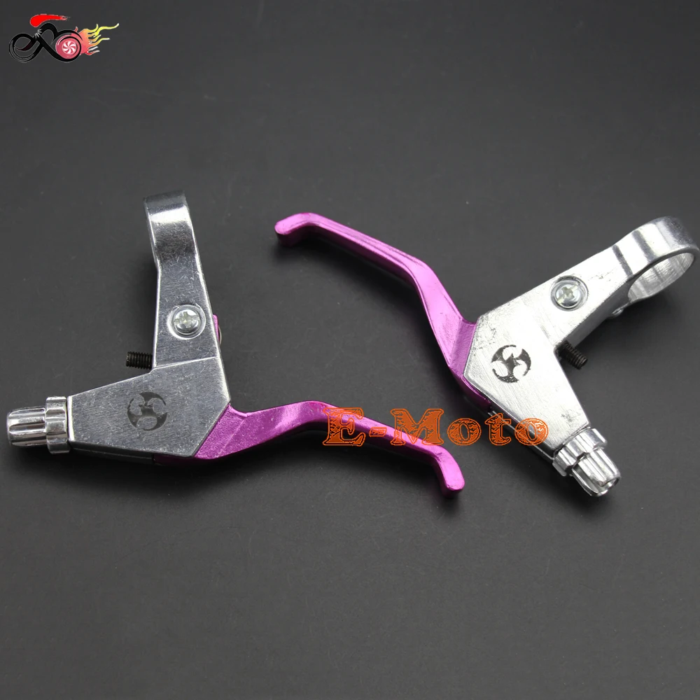 RIGHT + LEFT HANDLE BRAKE LEVER 43CC 47CC 49CC GAS SCOOTER MINIMOTO