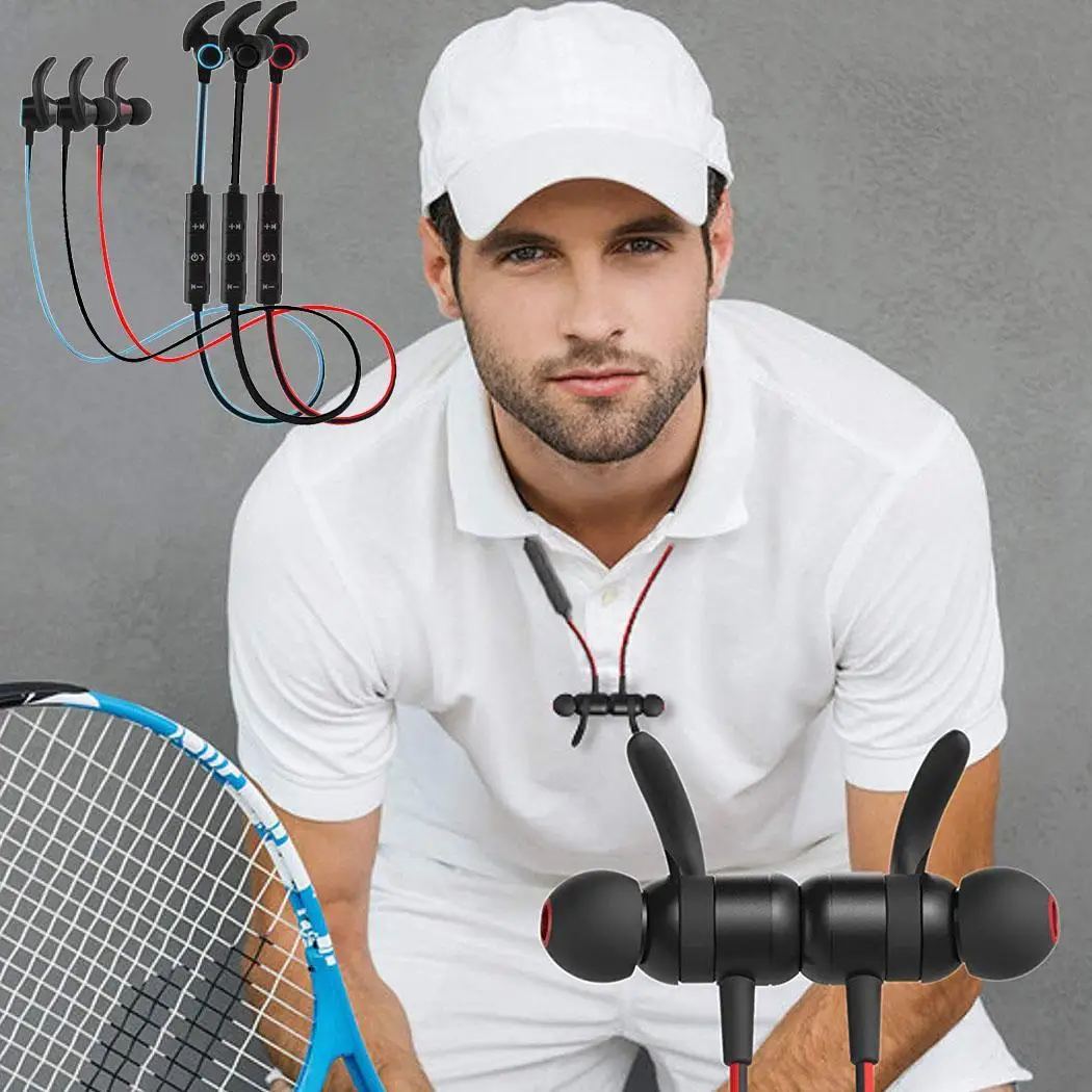 Стерео Bluetooth Mic 4 1 наушники общие Sweatproof со всеми наушниками 6 с 3 устройствами 7