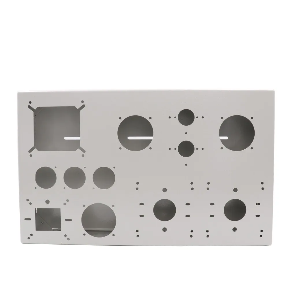 430*260*65mm Iron Amplifier Chassis Enclosure Case Hifi Audio Tube