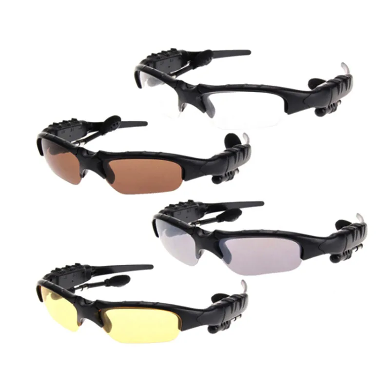 Модные поляризованные велосипедные очки Bluetooth мужские мотоциклетные солнцезащитные очки MP3 телефон на велосипеде спорт на открытом воздухе бег 5 объектив очки