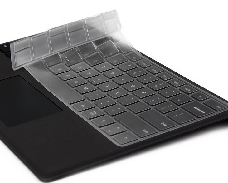 XSKN для Microsoft Surface Book 1 2 Clear Keyboard Skin 3 Pro 4 Type Cover ультра тонкий чистый ТПУ
