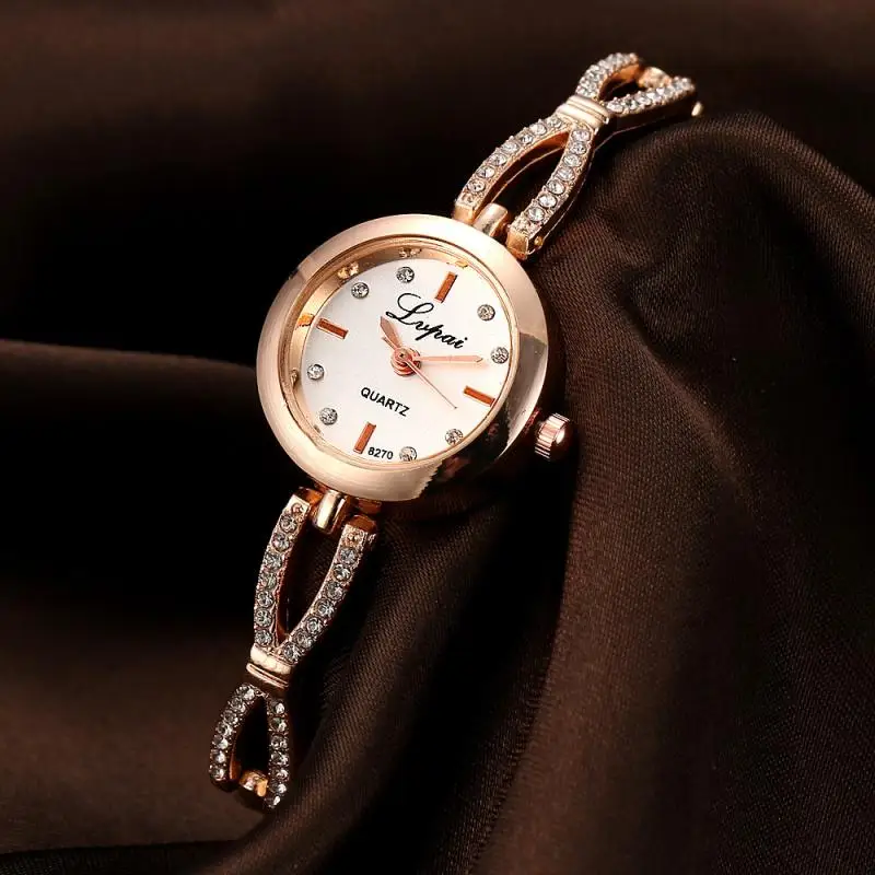 LVPAI женские часы-браслет для женщин Relojes Mujer часы с ремешком из нержавеющей стали нарядные Часы relogio feminino Femmes Montres#126 - Цвет: C
