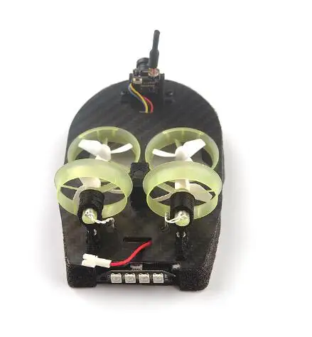 Tiny Whoover Tw65 Fpv Racing Hovercraft Drift Car Integration 65Mm Tiny Whoop Frame Per Rc Quadcopter Drone