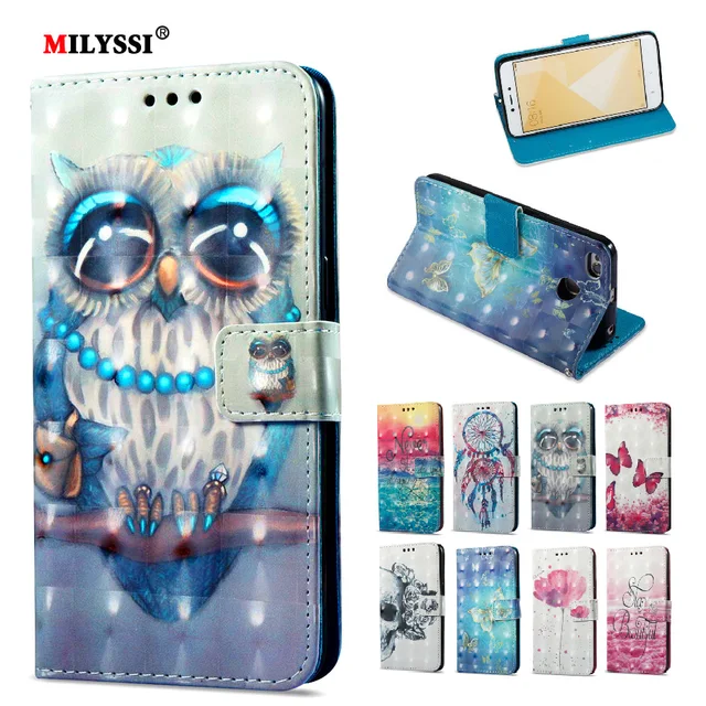 Cheap MILYSSI Leather Flip Case For Xiaomi Redmi 4X Case Redmi 4 X Cover 3D Vision Painted Flip Wallet Case For Xiaomi Redmi 4X Cover Cheap MILYSSI Leather Flip Case For Xiaomi Redmi 4X Case Redmi 4 X Cover 3D Vision Painted Flip Wallet Case For Xiaomi Redmi 4X Cover