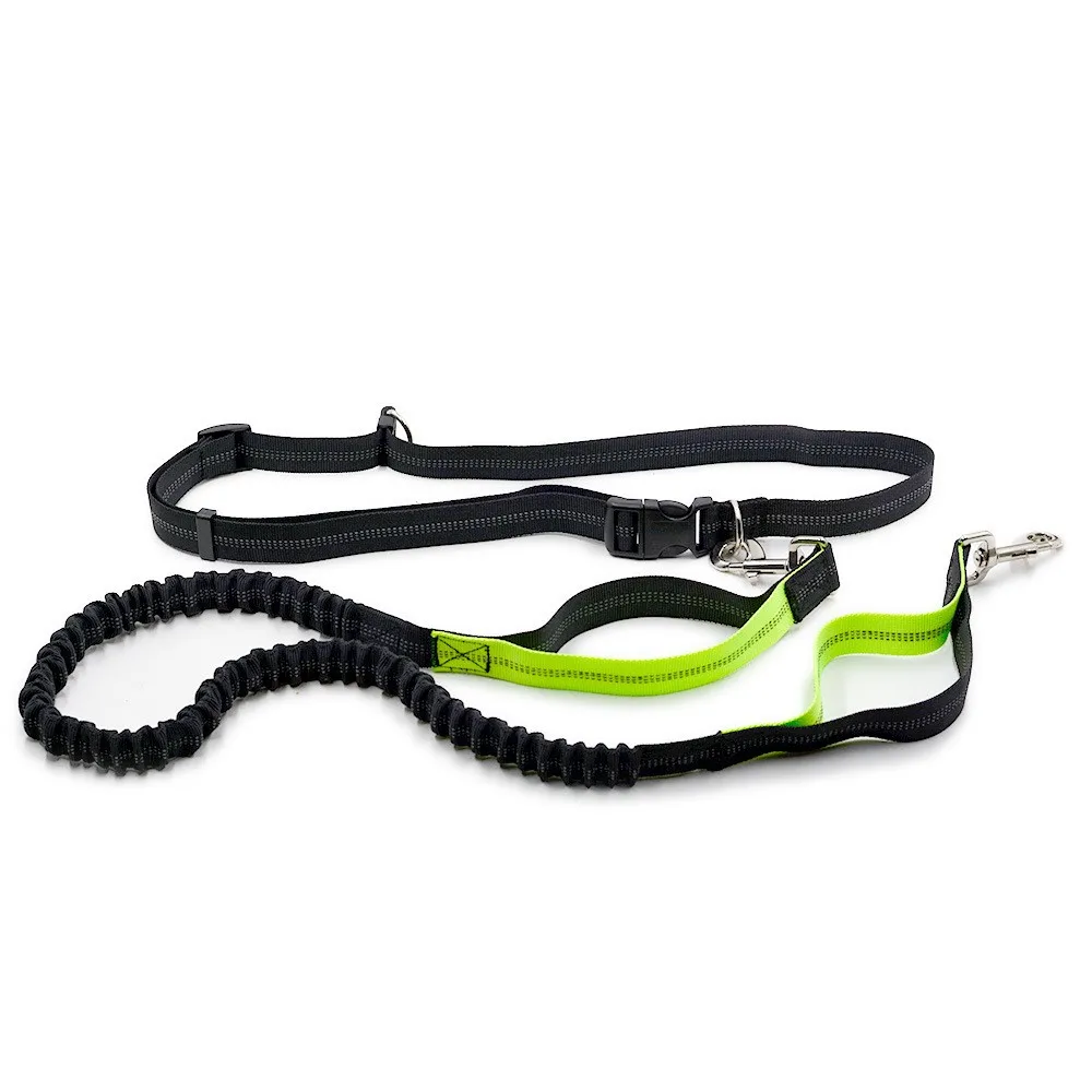 Pet Dog Leash Hands Free Leashes With Waist Strap Running buffer
