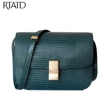 Новая женская сумка из натуральной кожи, модные сумки через плечо для дам, сумки-мессенджеры, роскошные дизайнерские сумки из крокодиловой кожи Q0279