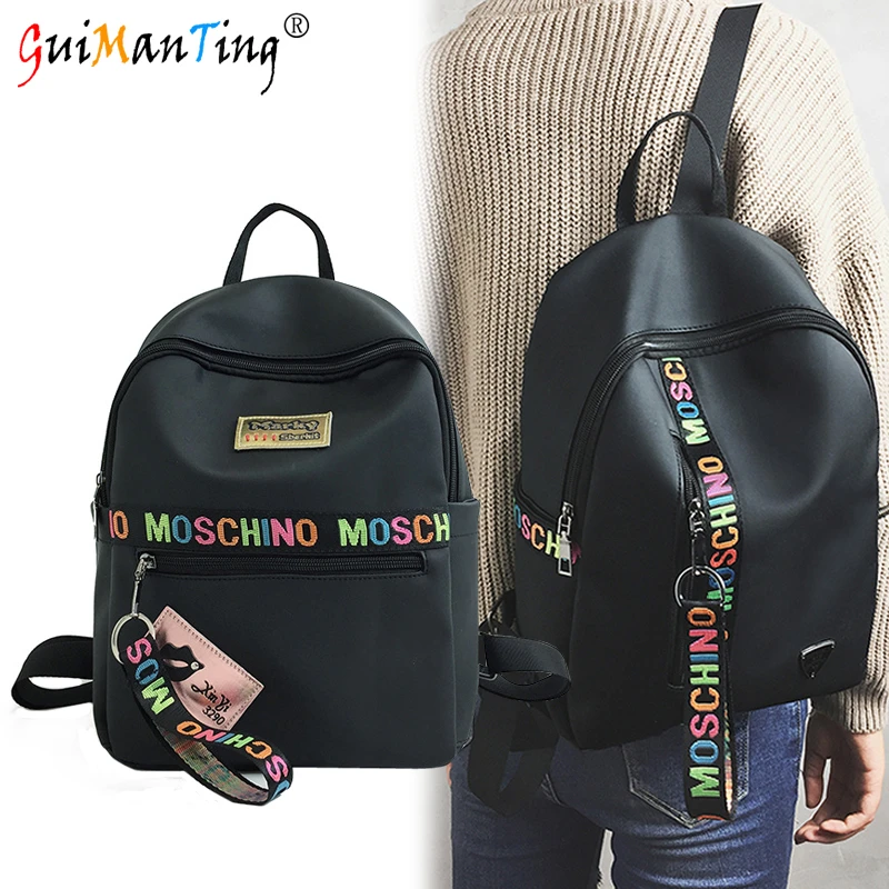 moschino school bag