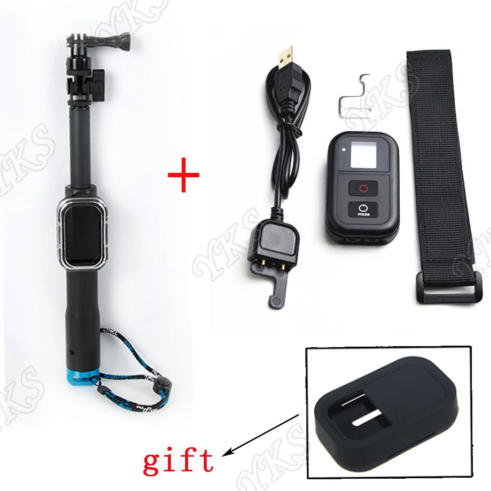 GoPro Remote Pole Telescoping Extension Monopod Tripod+GoPro Hero 4