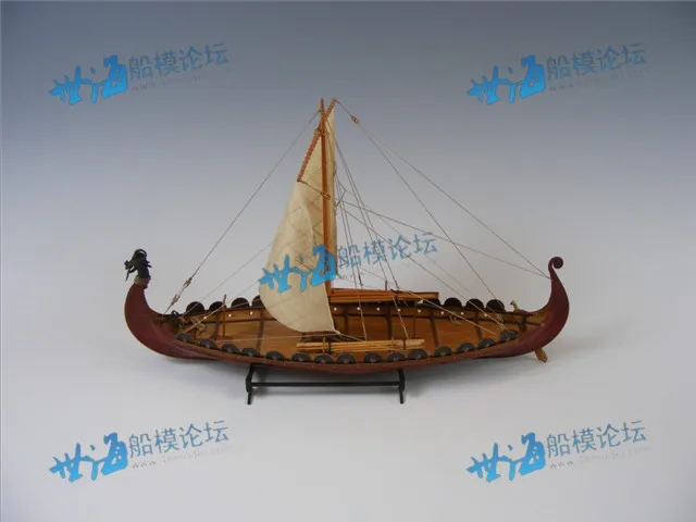 RealTS классические деревянные весы парусная лодка деревянная шкала корабль 1/50 Викинг корабли масштабная Монтажная модель корабль