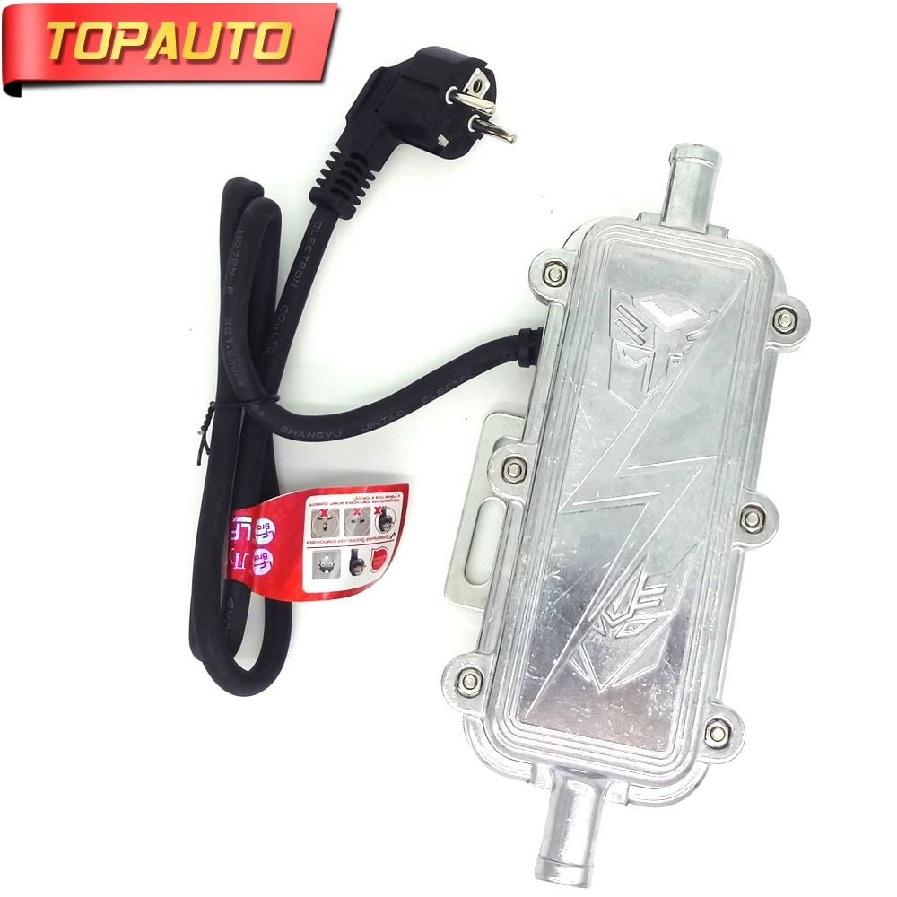 Baratos TopAuto venta 220V 3000W calentador de motor de coche Auto precalentador no Webasto Eberspacher calentador de estacionamiento de aire coche barco camión calefacción UE