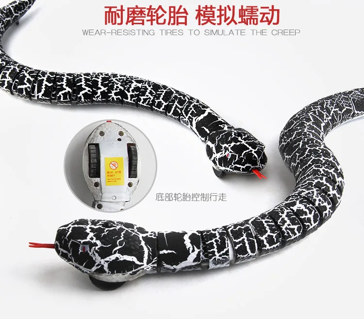 Novo Brinquedo Complicado Simulação Cobra Naja Novidade Controle Remoto Truque Terrível Travessura rc Snaker Jardim Adereços Ovo 2020 5 2019 novo brinquedo complicado simulação cobra naja