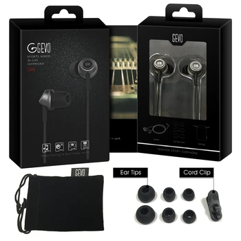 

GEVO GV6 Noise Cancelling Gaming Headset In-ear Bass Wired Earphone Stereo Sport Headphone w Mic Fone De Ouvido For Xiao iPhone