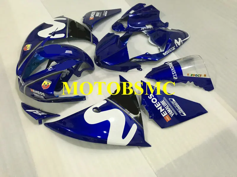 Гоночная версия обтекателя комплект для YAMAHA YZFR1 09 10 11 12 YZF R1 YZF1000 2009 2010 2012 ABS Мода синий Обтекатели набор+ подарки YJ22