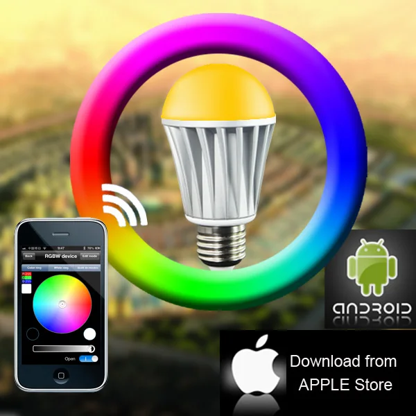 E27-7-5W-Bluetooth-Smart-led-bulb-RGBW-full-color-changing-dimmable-Wireless-bulbs-millions-of4