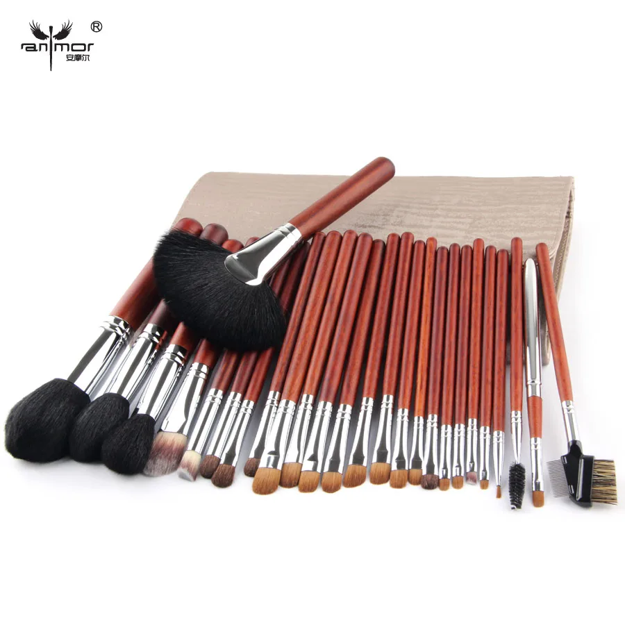

Anmor Luxuriant Makeup Brushes Set 26 PCS Make Up brushes with Brush Bag Professional Makeup Tools Q01