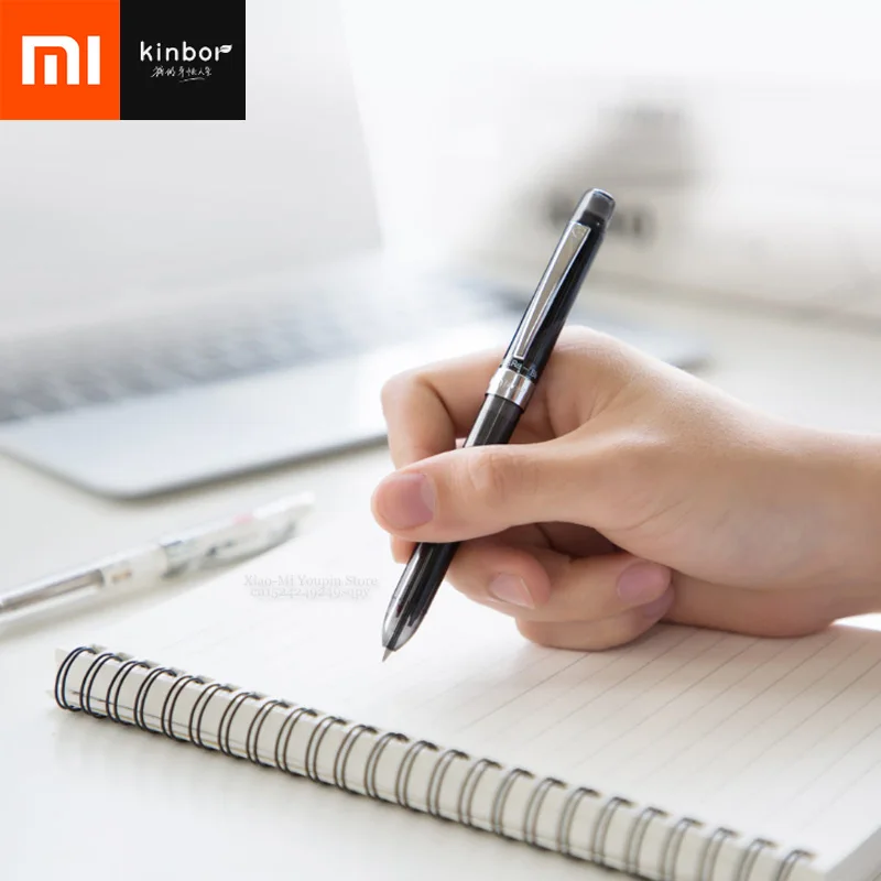 

Original Xiaomi Kinbor 3way Multifunction Pens 0.5mm Black Red Refill Gel Pen Mechanical Pencil Exclusive Rubber Office School