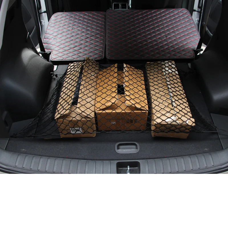 

Lsrtw2017 Nylon Wire Car Trunk Net Bag Storage Net for Hyundai Tucson 2015 2016 2017 2018 2019 2020