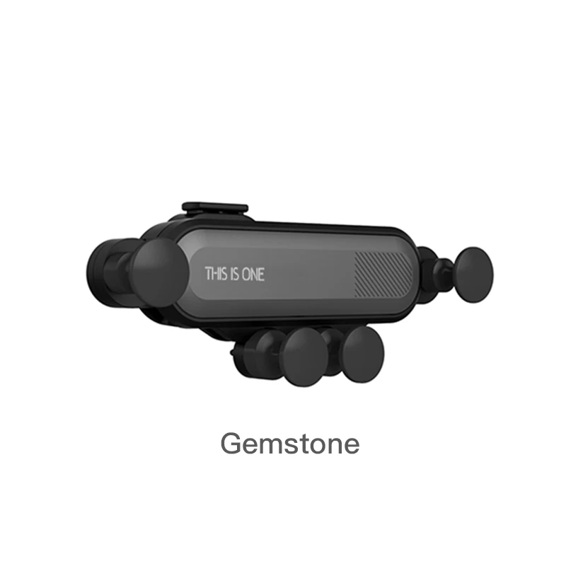 Универсальный автомобильный держатель для телефона Suntaiho для iPhone X XS Max samsung huawei автомобильный держатель вентиляционного отверстия гравитационный держатель для мобильного телефона - Цвет: Gemstone