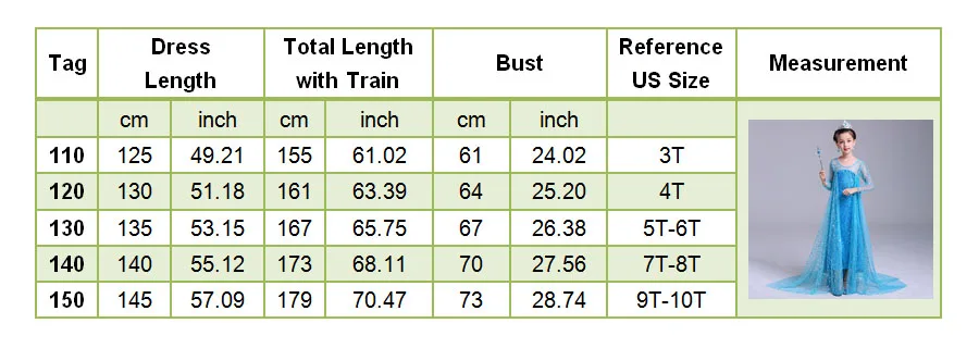 Платье принцессы Эльзы и Эльзы для девочек; детское длинное платье с блестками и накидкой; детское платье Снежной Королевы на Рождество, день рождения, вечеринку; платье для костюмированной вечеринки