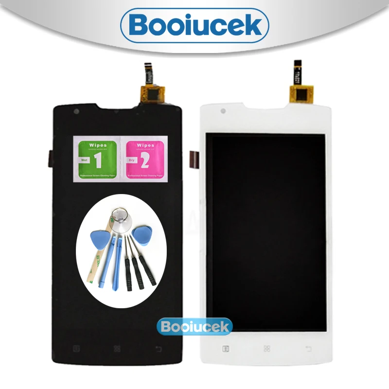 

High quality 4.0'' For Lenovo A1000 LCD Display Screen With Touch Screen Digitizer Assembly + Tool