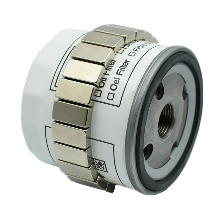 NdFeB Magneet Blok 20x10x5 +/ 0.1mm Automotive Olie Filter Hoge Temp