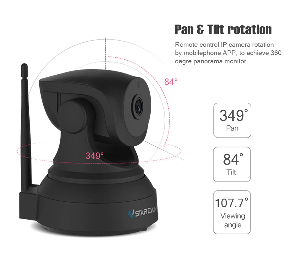 Vstarcam радионяня 1080P Full HD Беспроводная ip-камера CCTV WiFi домашняя камера видеонаблюдения система безопасности с iOS/Android Pan