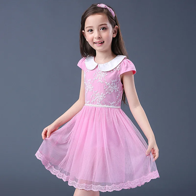 Summer Lace Dress Girls (8)