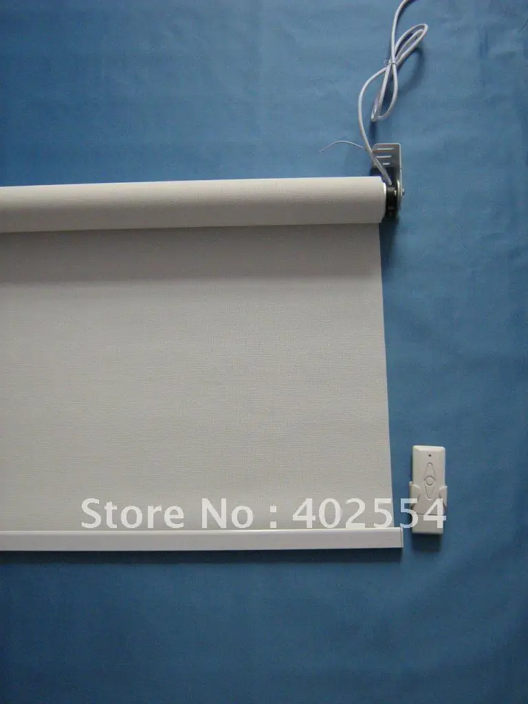 

electric roller blinds, 1.5m wide, sunscreen fabric