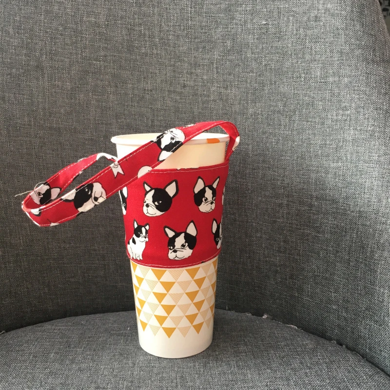 Чашка для напитков крышка кружка рукав обертывание кофе рука встряхнуть чашка мешок Мейсон банка крышки Rambler Yeti чашка пластиковая чашка для воды - Цвет: 17