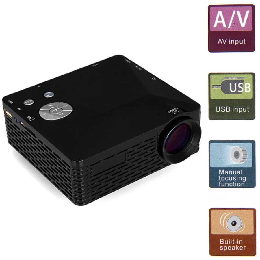 Mini LED Projector BL 18 Portable Pico Projektor 60Lumen Full HD