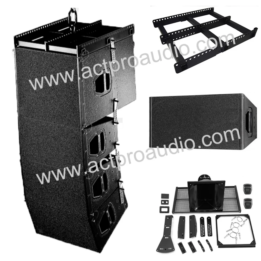 Clearance Q1 double 10 inch  Two-way double 15 inch double 18 inch mini line array speaker 5
