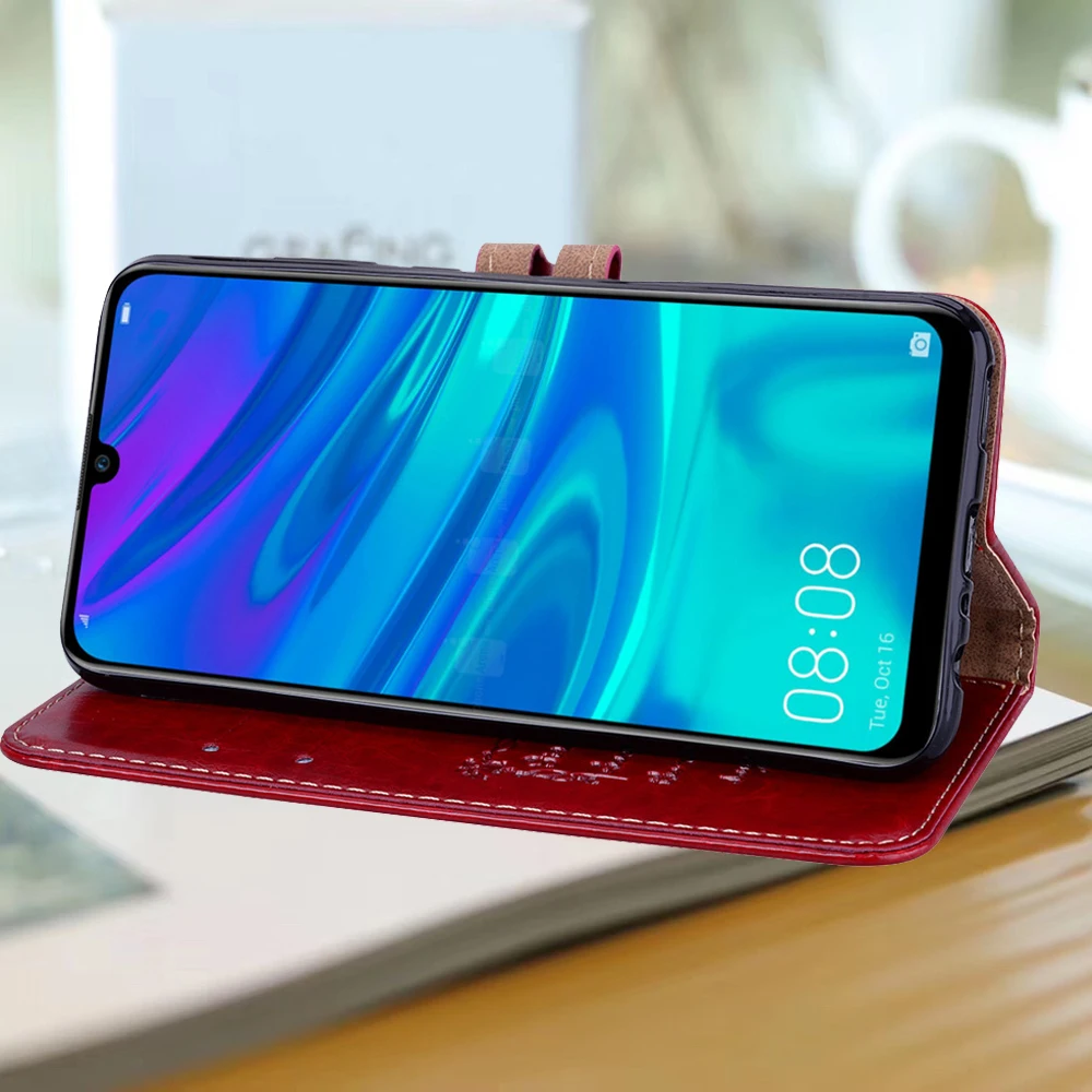 Чехол Кошелек для Huawei P Smart 2019 кожаный чехол телефона чехлы Plus PSmart 2018 откидная