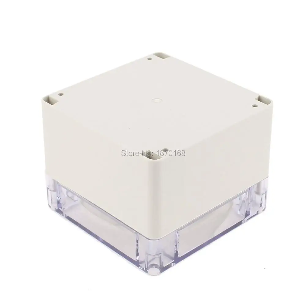 

120mmx120mmx90mm Transparent Cover Sealed Box Waterproof Junction Box Enclosure