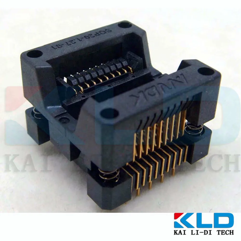 Sop20 IC socket Programmer переходник andk более высокого качества чем Enplas OTS 20 1.27 01 с двойным