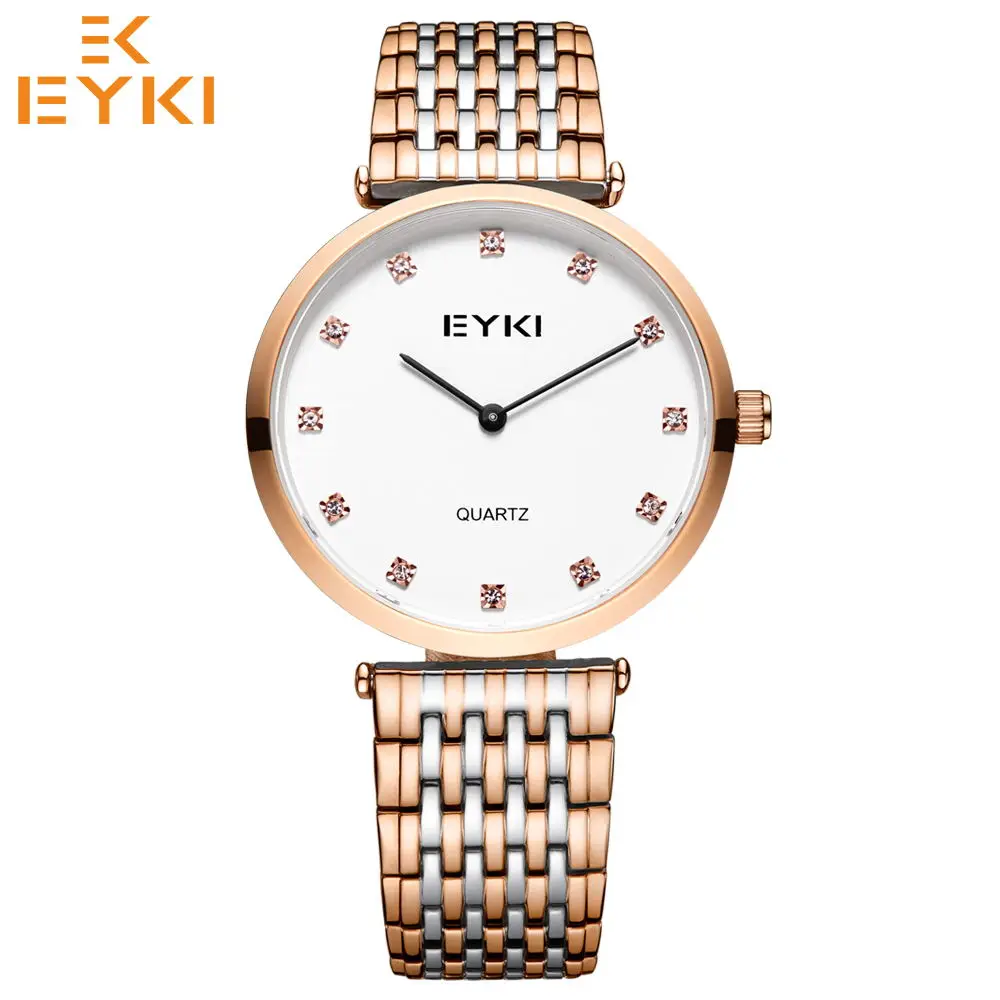 

EYKI Luxury Top Brand Men Watch Fashion Ladies Bracelet watches Quartz Movement Waterproof relogio masculino horloges vrouwen