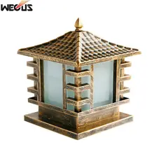 WECUS) плитка Тип настенного столба светильник s, дверь садовый светильник s, садовая вилла Открытый водонепроницаемый светильник